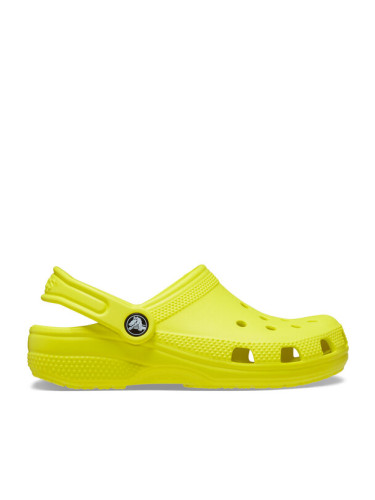 Crocs Чехли Classic Kids Clog T 206990 Жълт