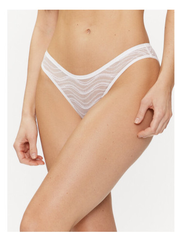 Calvin Klein Underwear Класически дамски бикини 000QD3972E Бял