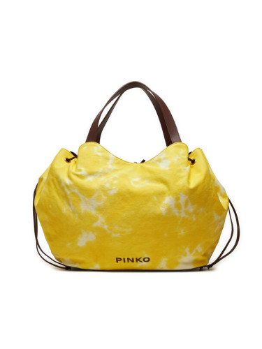 Pinko Дамска чанта Pagoda Extra Shopper PE 24 PLTT 102911 A1MB Жълт