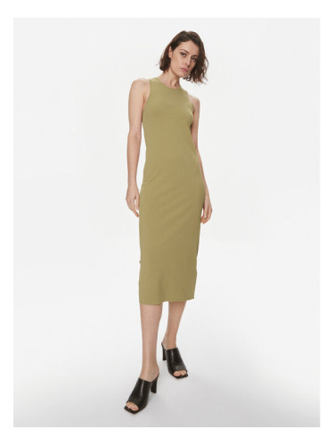 Weekend Max Mara Ежедневна рокля Astoria 2415321022 Зелен Slim Fit