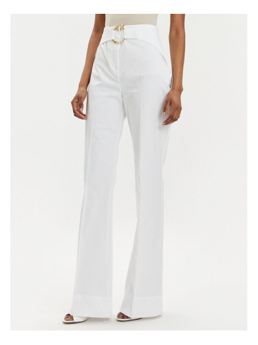 Pinko Текстилни панталони Phanton 102263 A1L2 Бял Regular Fit