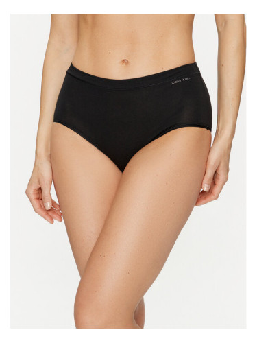 Calvin Klein Underwear Класически бикини с висока талия 000QD5173E Черен