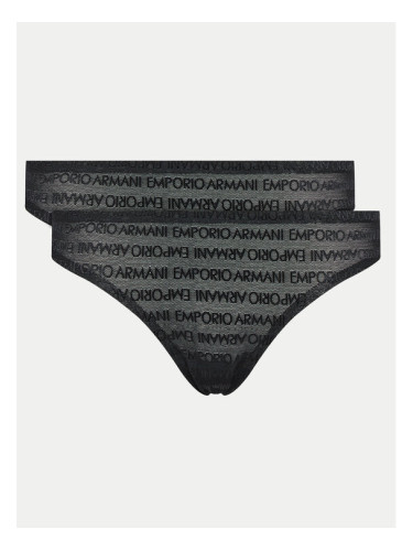 Emporio Armani Underwear Комплект 2 чифта прашки 163333 3F204 00020 Черен