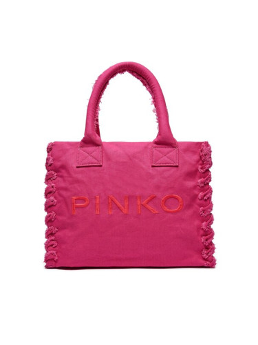 Pinko Дамска чанта Beach Shopping PE 24 PLTT 100782 A1WQ Розов