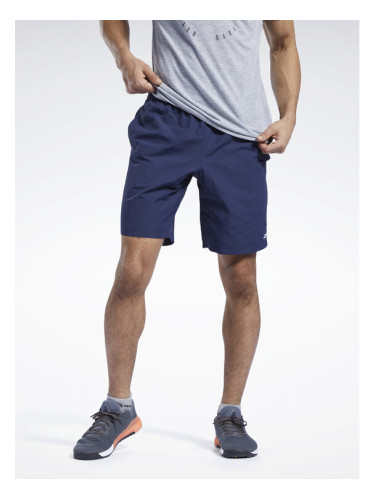 Reebok Спортни шорти Training Essentials Utility Shorts GU0795 Син