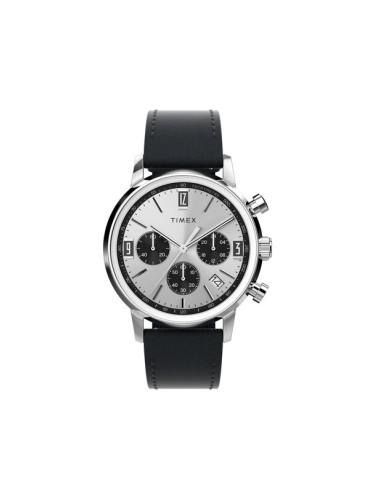 Timex Часовник Marlin Chronograph TW2W10300 Черен