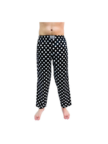 Men's sleep pants Styx polka dots