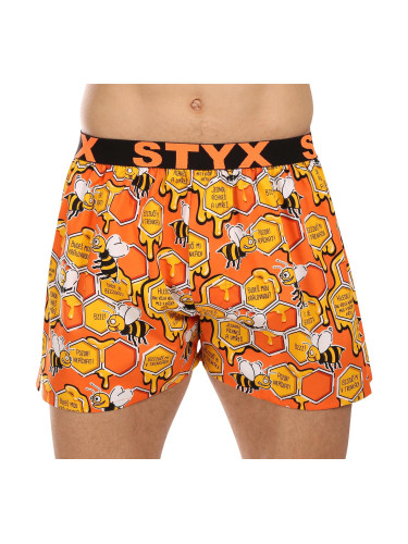 Men's boxer shorts Styx art sports rubber bees