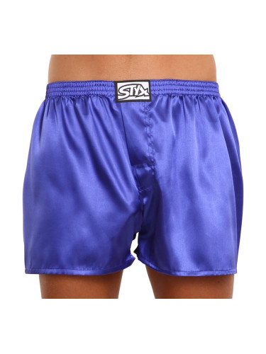 Men's shorts Styx classic rubber satin purple