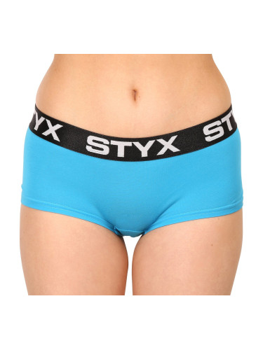 Women's panties Styx with leg light blue