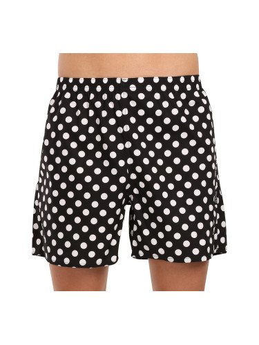 Men's home boxer shorts with pockets Styx polka dots