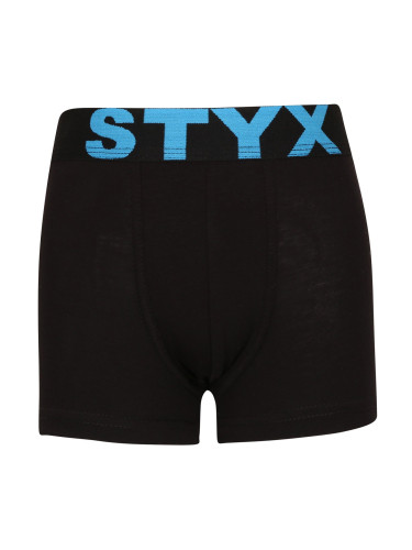 Kids boxers Styx sports rubber black