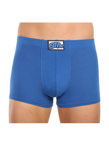 Men's boxer shorts Styx classic rubber blue