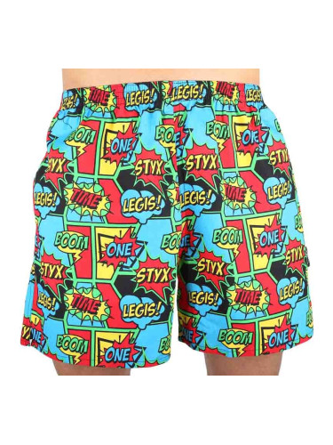 Men's home boxer shorts with pockets Styx boom