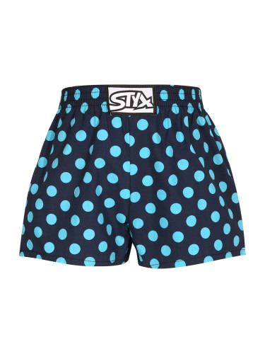 Kids shorts Styx art, classic rubber polka dots