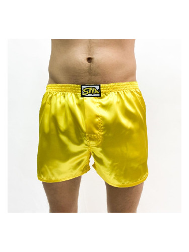 Men's shorts Styx classic rubber satin yellow