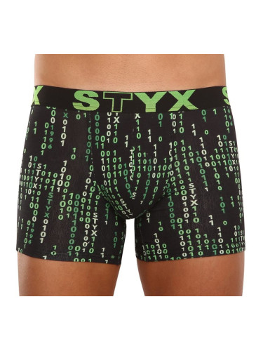 Men's boxers Styx long art sports rubber code