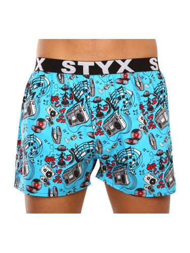 Men's shorts Styx art sports rubber music