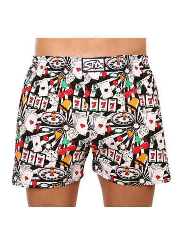 Men's shorts Styx art classic rubber oversize casino