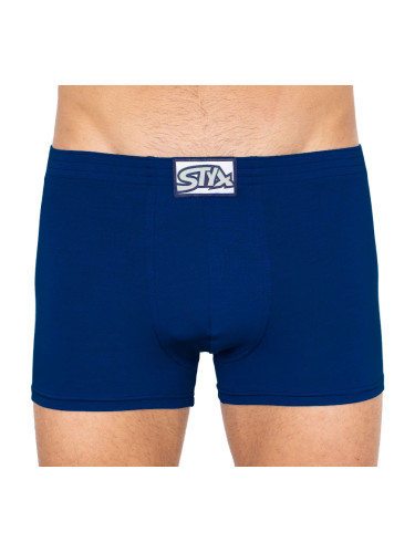 Men's boxers Styx classic rubber blue