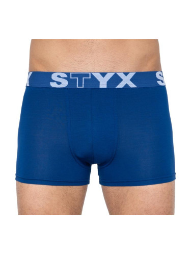 Men's boxers Styx sports rubber dark blue