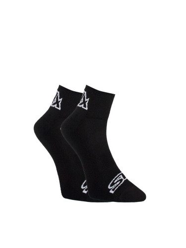 Styx socks ankle black with white logo (HK960)