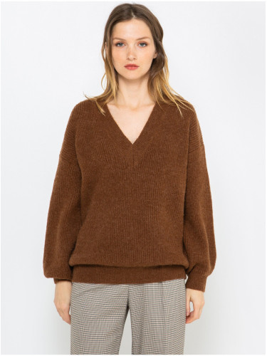 Brown sweater CAMAIEU - Women