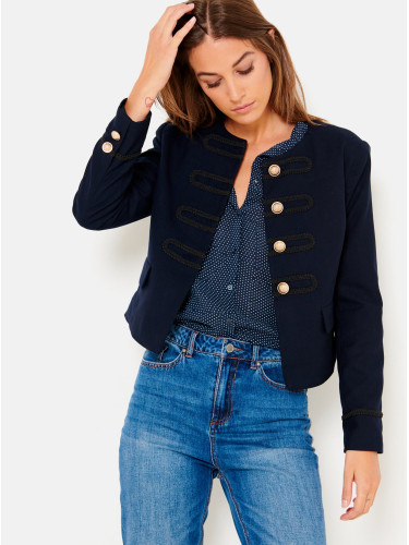 Black Jacket with Decorative Details CAMAIEU - Women