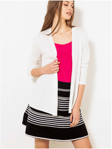 White Long Cardigan CAMAIEU - Women