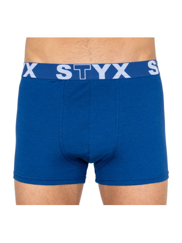 Men's boxers Styx sports rubber oversize dark blue