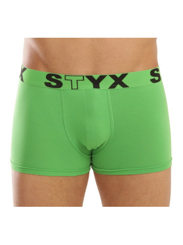 Men's boxers Styx sports rubber green