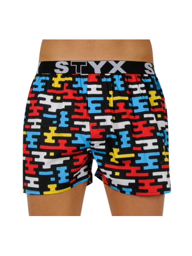Men's shorts Styx art sports rubber flat