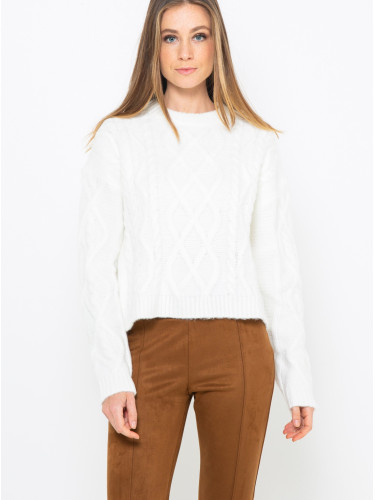 White sweater CAMAIEU - Women
