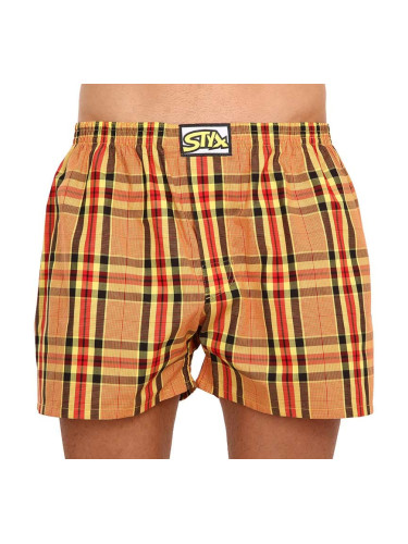 Men's briefs Styx classic rubber multicolored