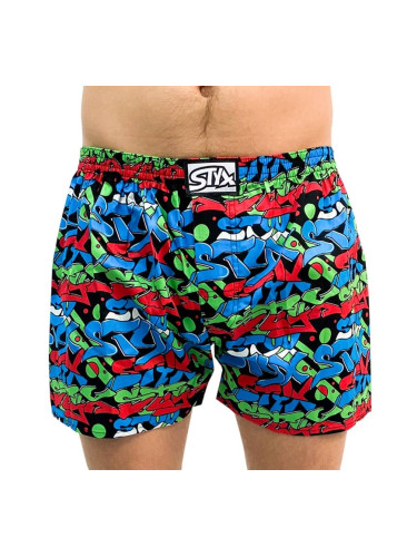 Men's shorts Styx art classic rubber graffiti