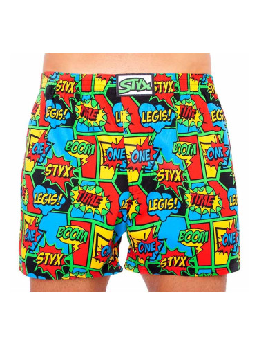 Men's shorts Styx art classic rubber boom (A955)