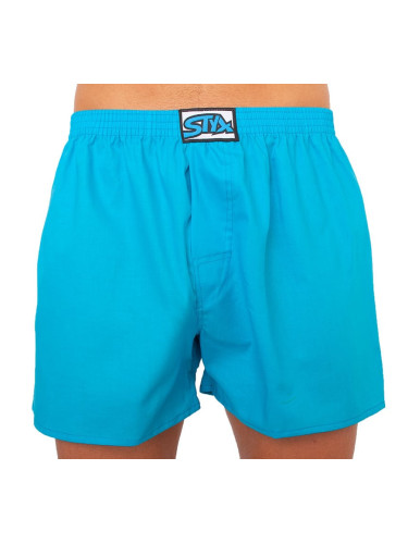 Men's shorts Styx classic rubber light blue