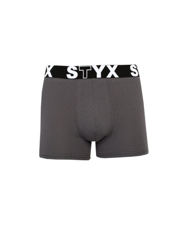 Children's boxers Styx sports rubber dark gray