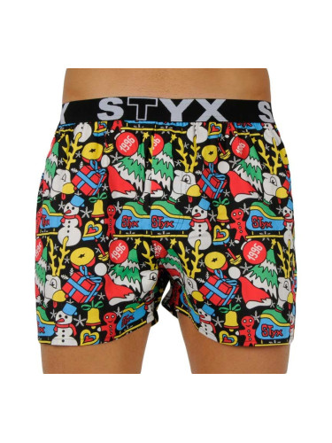 Men's shorts Styx art sports rubber Christmas