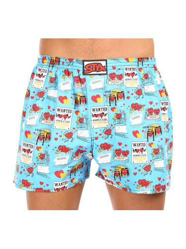 Men's Boxer Shorts Styx Art Classic Rubber Oversized Valentine's Day Couples