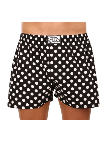 Men's shorts Styx art classic rubber oversize polka dots