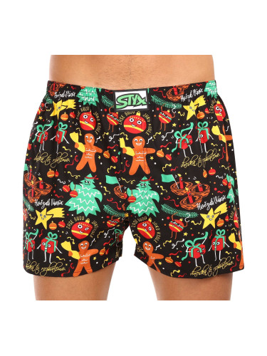 Men's Boxer Shorts Styx Art Classic Rubber Oversized Christmas Ornaments