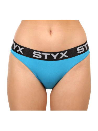 Women's panties Styx sports rubber blue