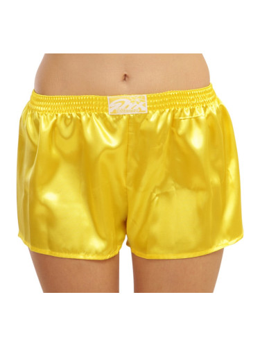 Women's shorts Styx classic rubber satin yellow