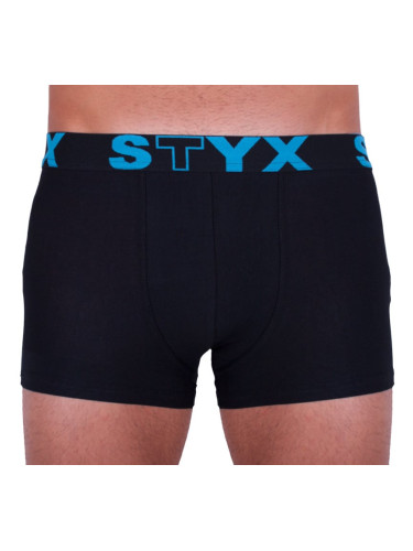 Men's boxers Styx sports rubber oversize black