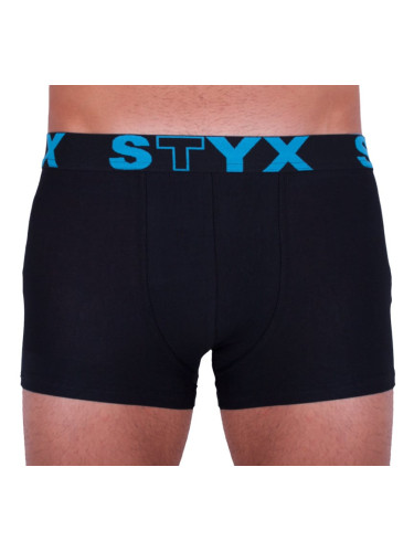 Men's boxers Styx sports rubber oversized black