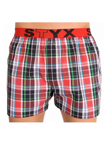 Men's shorts Styx sports rubber multicolored (B617)
