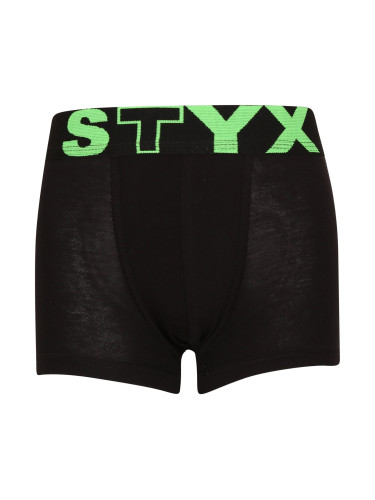 Kids boxers Styx sports rubber black