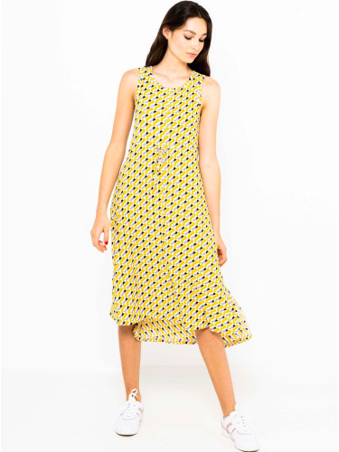 Yellow Polka dot midschat CAMAIEU - Women