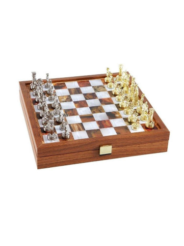 Намален (без кутия) луксозен шах Manopoulos, 27x27 см
